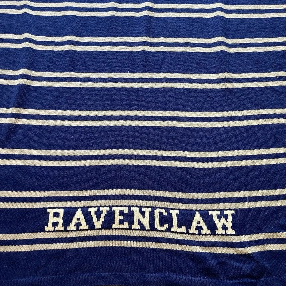 Pottery Barn Teen‎ HARRY POTTER Ravenclaw Knit Throw Blanket 50